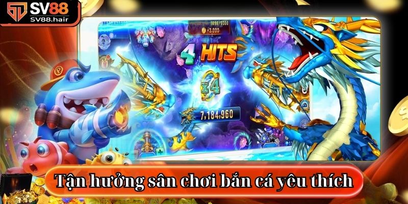 Tại sân chơi trực tuyến, rất nhiều người chơi yêu thích game bắn cá đại dương SV88
