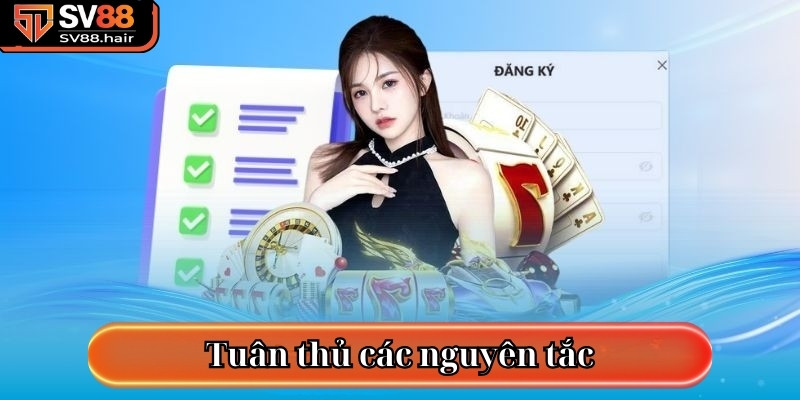 Tuân thủ các nguyên tắc