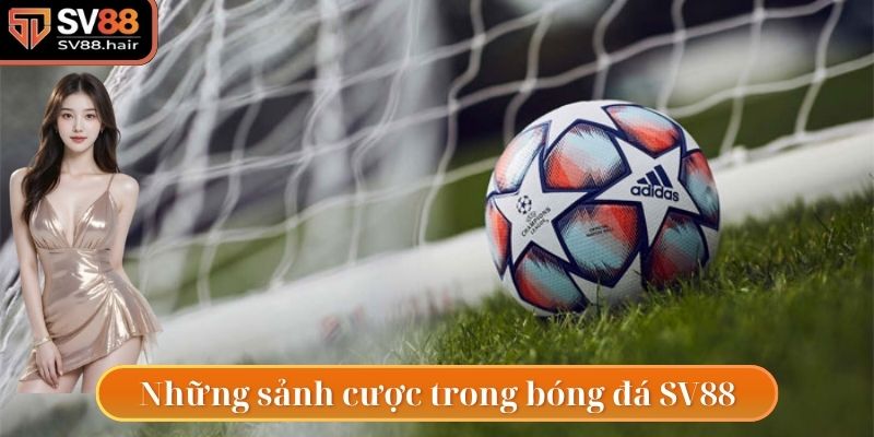 Một vài sảnh cược ấn tượng tại bóng đá SV88